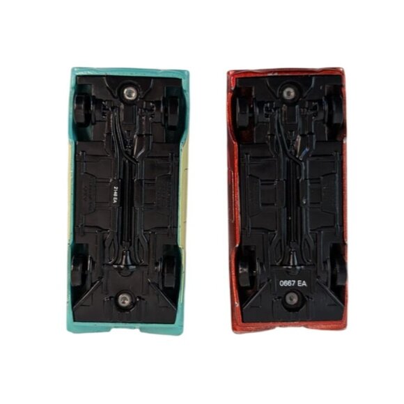 Disney Pixar Cars Diecast Chevrolet Chevy Impala Lot of 5 Red Purple Green Teal - Picture 9 of 13